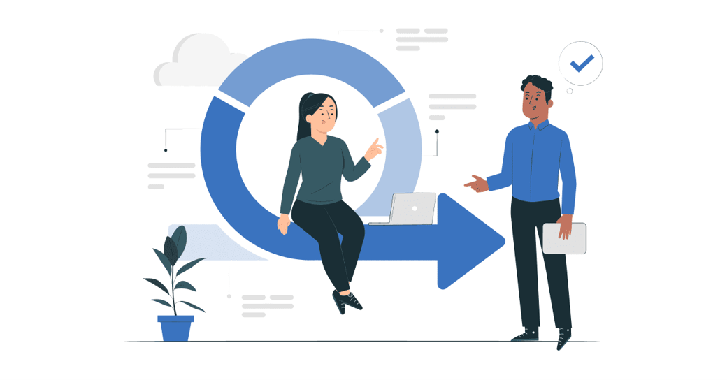 Stylized illustration of the USA Trademark Assistance team